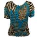 Zebra Aqua-Brown Zebra Aqua-Brown