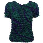 Gourmet Popcorn - Short Sleeve - Swirl Green-Purple