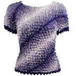 Gourmet Popcorn - Short Sleeve - Motif Zebra Swirl - Purple