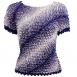 Motif Zebra Swirl - Purple Motif Zebra Swirl - Purple