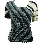 Gourmet Popcorn - Short Sleeve - Rays Abstract - Grey