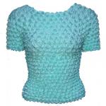 Gourmet Popcorn - Short Sleeve - Light Turquoise