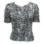 Camisas  manga corta de Popcorn gastr&Atilde;&sup3;nomo - Leopard Black-White