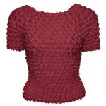 Camisas  manga corta de Popcorn gastr&Atilde;&sup3;nomo - Maroon