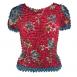 Motif Crimson with Leaves Motif Crimson with Leaves