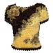 Motif Diagonal Butter-Brown with Gold Motif Diagonal Butter-Brown with Gold