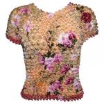 Camisas  manga corta de Popcorn gastr&Atilde;&sup3;nomo - Motif Peach-Pink Floral