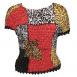 Motif Red, Black & Animal