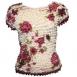 Motif White with Roses