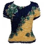 Camisas  manga corta de Popcorn gastr&Atilde;&sup3;nomo - Motif Diagonal Butter-Navy-Green