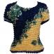 Motif Diagonal Butter-Navy-Green Motif Diagonal Butter-Navy-Green