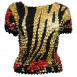Motif Tiger-Red Floral