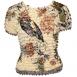 Motif Beige-Silver Blossom Motif Beige-Silver Blossom