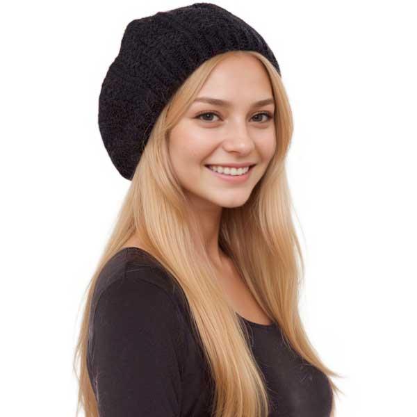 3114 - Winter Knit Hats - 237 - Black<br>
Beret Style One Size Fits Most 3114 - Winter Knit Hats 237 - Black<br>
Beret Style - One Size Fits Most