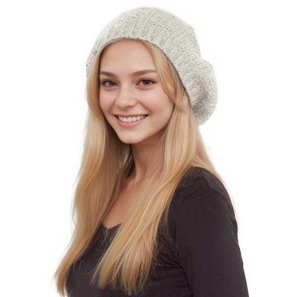 3114 - Winter Knit Hats - 237 - Cream<br>
Beret Style One Size Fits Most 3114 - Winter Knit Hats 237 - Cream<br>
Beret Style - One Size Fits Most