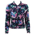 Floral Print on Navy