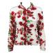 Red Roses on White
