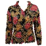 Black-Pink Rose Floral