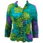 Leaves Green-Violet-Teal