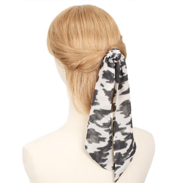 Wholesale 3440 - Hair Ties ANIMAL PRINT WT Hair Tie 2062 - 