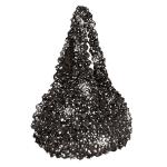 Popcorn Bags - Abstract Dots Black-White -  Black