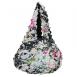 Ivory Floral - Black