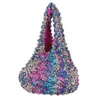 Carteras de Popcorn de lujo - Multi Dots Pastel Tones - Fuchsia