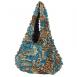 Paisley Teal - Brown