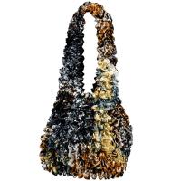 Carteras de Popcorn de lujo - Abstract Black-Gold - Copper