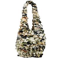 Carteras de Popcorn de lujo - Olive Leopard - Beige