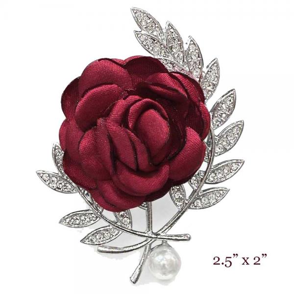 3700/T - Magnetic Flower Brooches - Fabric Rose Dark Red - 04
2.5 3700/T - Magnetic Flower Brooches Fabric Rose Dark Red - 04
- 2.5