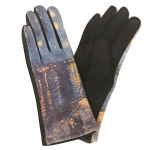 3709 - Art Design Touch Screen Gloves Art-02<br>
Touch Screen Gloves - One Size Fits Most