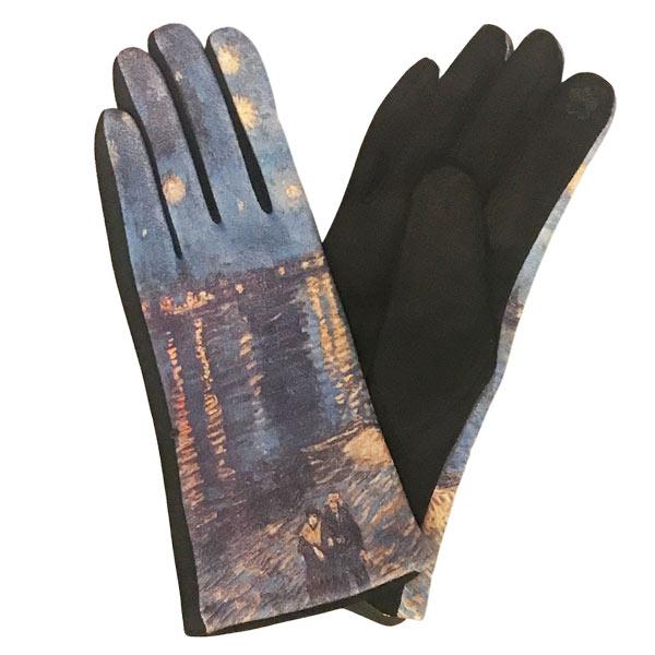 Wholesale 3709 - Art Design Touch Screen Gloves Art-02<br>
Touch Screen Gloves - One Size Fits Most
