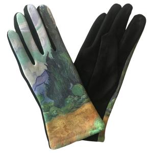 3709 - Art Design Touch Screen Gloves Art-10<br>
Touch Screen Gloves - One Size Fits Most