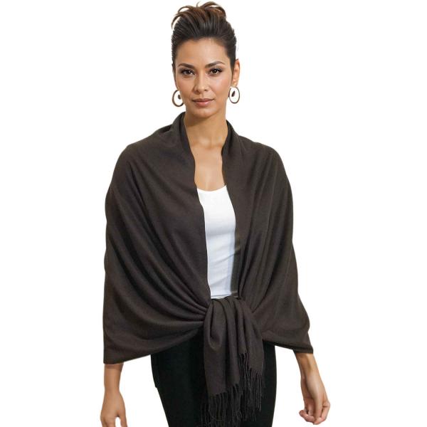 Wholesale 3713 - Cashmere Blend Shawls - Solid and Two Tone 3713 - Java<br>
Cashmere Blend Shawl - 