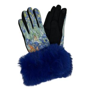 LC3803 -Fur Trimmed Art Design Touch Screen Gloves Art 09 <br>
Fur Trimmed Art Design Touch Screen Gloves
 - 