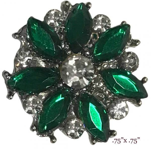 3815 - Small Diameter Magnetic Brooches - 335/GN<br>
Green .75 3815 - Small Diameter Magnetic Brooches 335/GN<br>
Green - .75