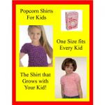 Display and Merchandising - Kid's Popcorn Sign 8.5" x 11" (Free with Li'l Kernels Order)