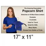 Display and Merchandising - Popcorn Shirt Advertising Poster - FREE Limit 1 per Order