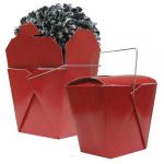 Display and Merchandising - Chinese Take-Out Box - Red
