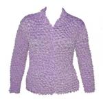 Plus Size Gourmet Popcorn - Cardigans - Lilac Plus Size Cardigan