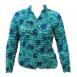  Aqua Garden Plus Size Cardigan