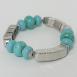 Silver with Turquoise Stones Bracelet Silver with Turquoise Stones Bracelet