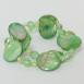 Iridescent Circles - Light Green Iridescent Circles - Light Green