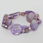 Joyer&Atilde;&shy;a - pulseras de moda - Iridescent Circles - Lilac