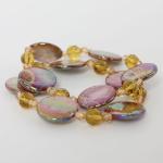 Joyer&Atilde;&shy;a - pulseras de moda - Iridescent Circles - Tan