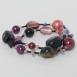 Stretch Beaded - Purple Stretch Beaded - Purple