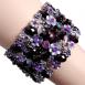Flower Cuff - Purple