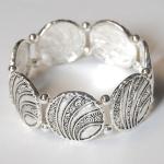 Joyer&Atilde;&shy;a - pulseras de moda - 1009 - Silver