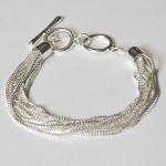 Joyer&Atilde;&shy;a - pulseras de moda - 1011 - Silver